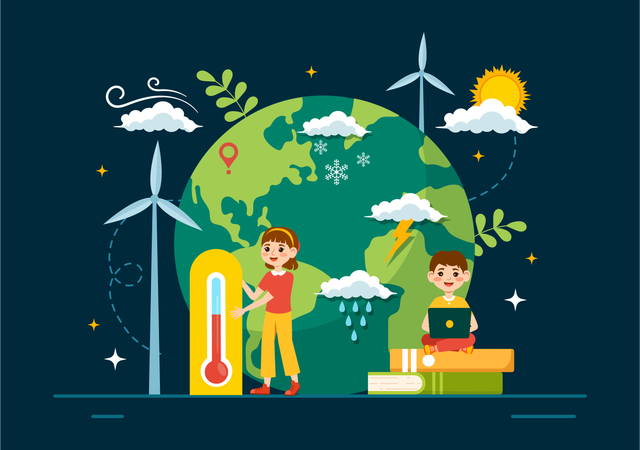 World Meteorological Day  Illustration