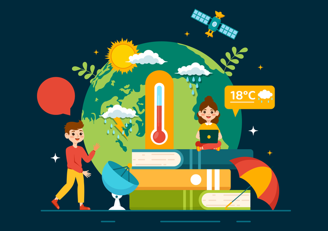 World Meteorological Day  Illustration