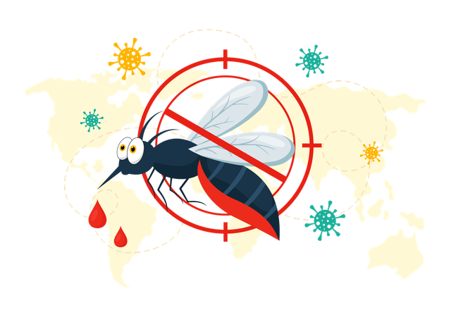 World Mosquito Day  Ilustración