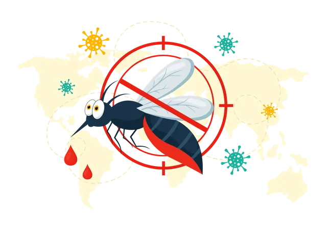 World Mosquito Day  Ilustración