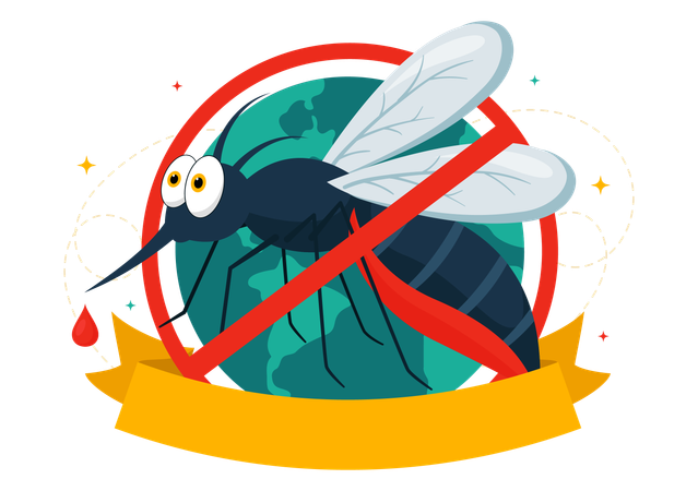 World Mosquito Day  Illustration