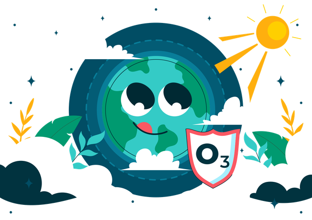 World Ozone Day  Illustration