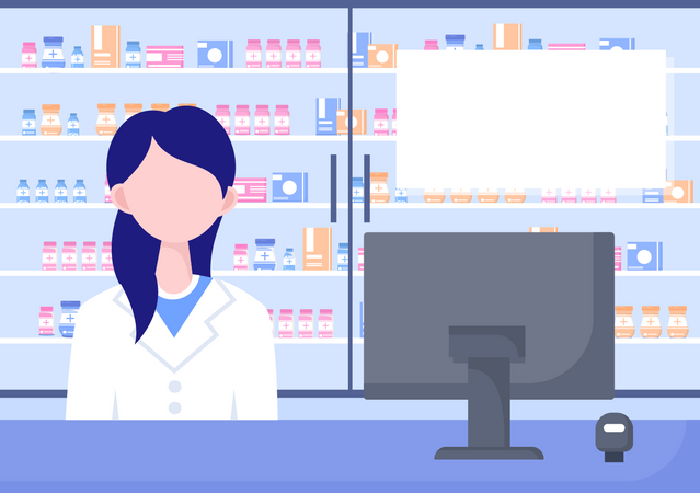 World Pharmacists Day  Illustration