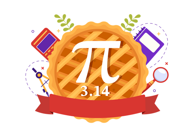 World Pi Day  Illustration