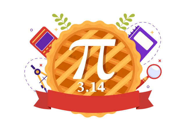 World Pi Day  Illustration