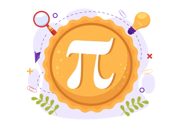 World Pi Day  Illustration