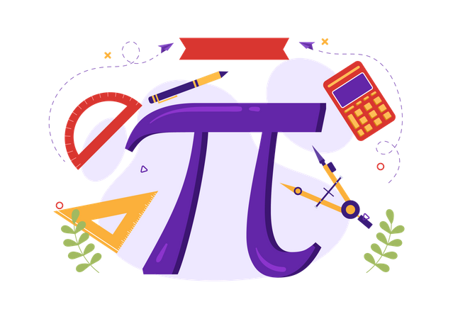 World Pi Day  Illustration