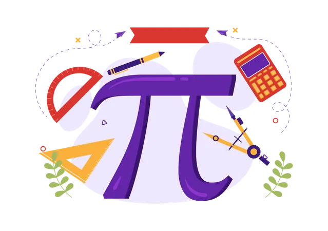 World Pi Day  Illustration