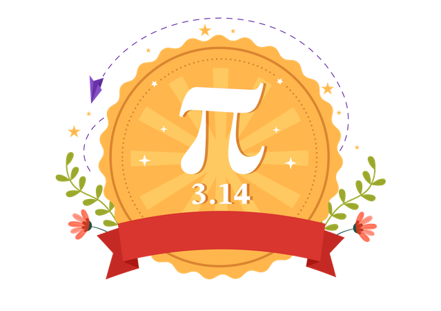 World Pi Day  Illustration