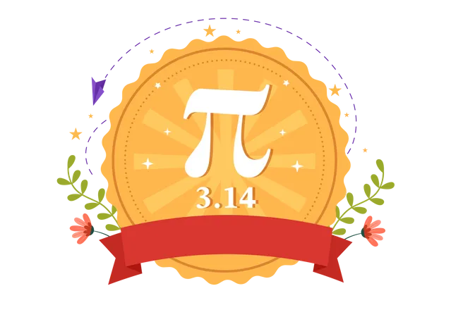 World Pi Day  Illustration