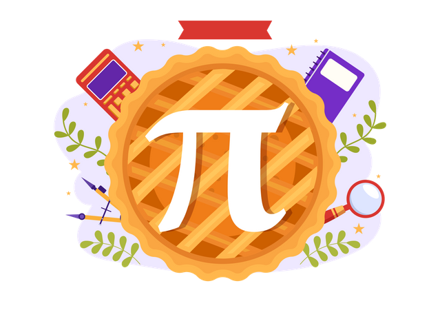 World Pi Day  Illustration