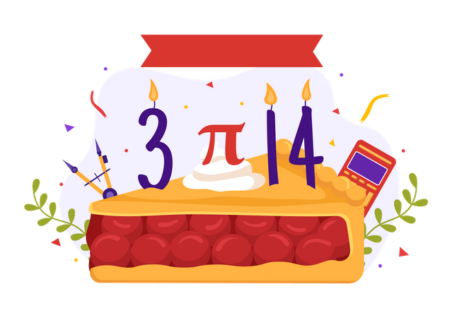 World Pi Day  Illustration