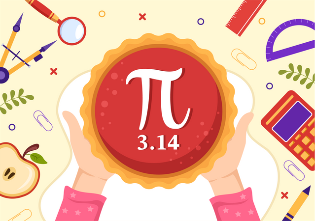 World Pi Day  Illustration