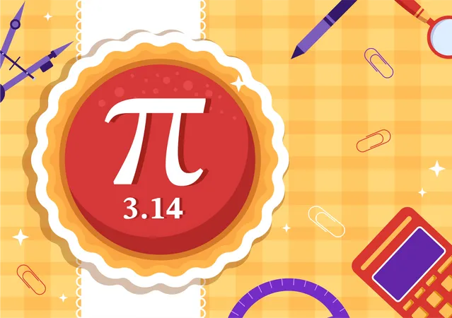 World Pi Day  Illustration