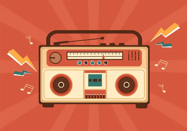 World Radio Day  Illustration