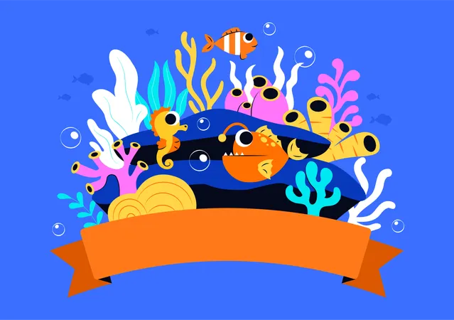 World Reef Awareness Day  Illustration