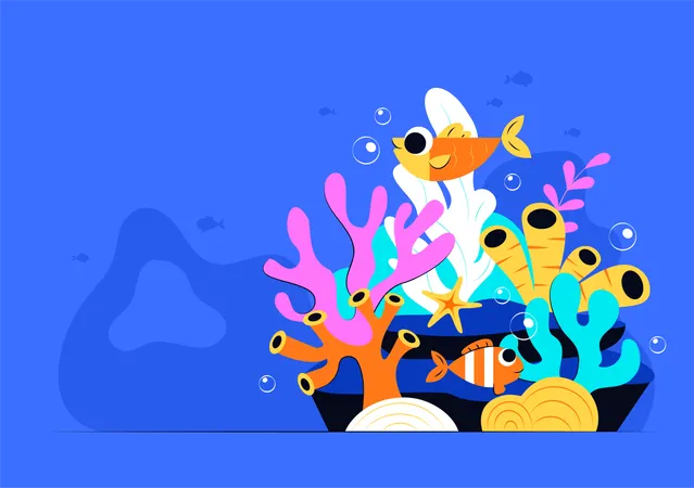 World Reef Awareness Day  Illustration