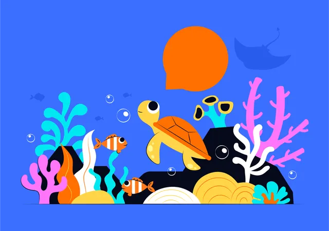 World Reef Awareness Day  Illustration