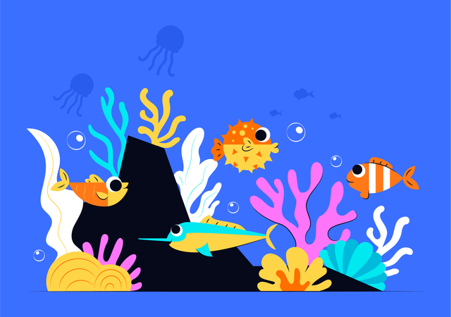 World Reef Awareness Day  Illustration