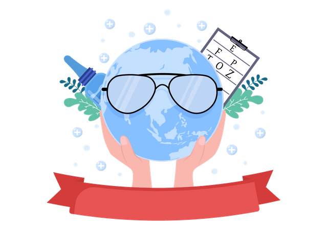 World Sight Day Eye  Illustration