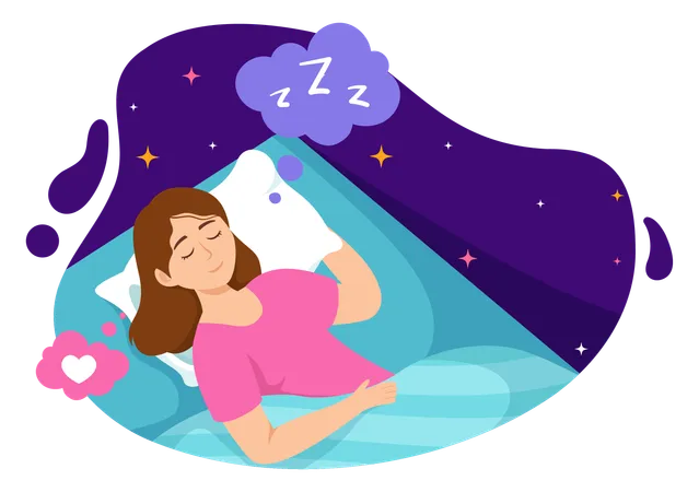 World Sleep Day Celebration  Illustration