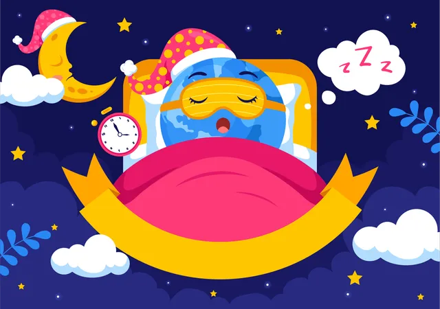 World Sleep Day  Illustration