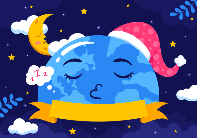 World Sleep Day  Illustration