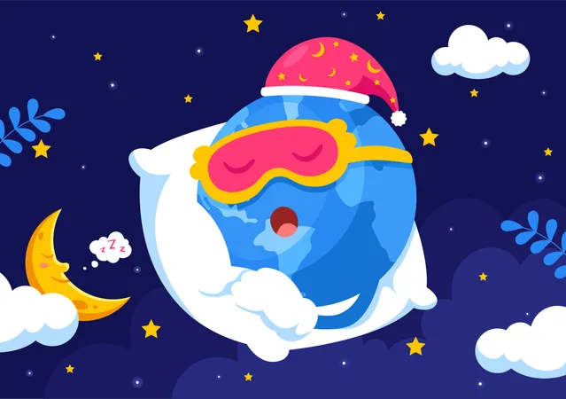 World Sleep Day  Illustration