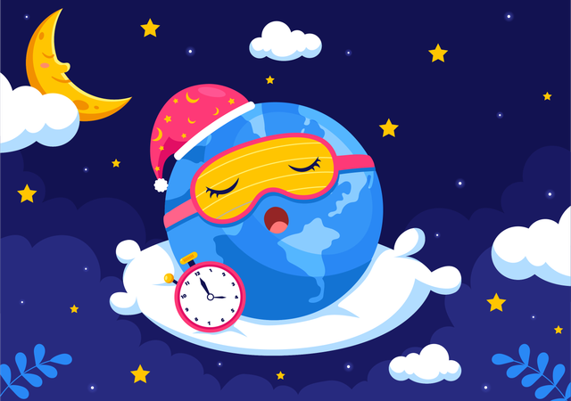 World Sleep Day  Illustration