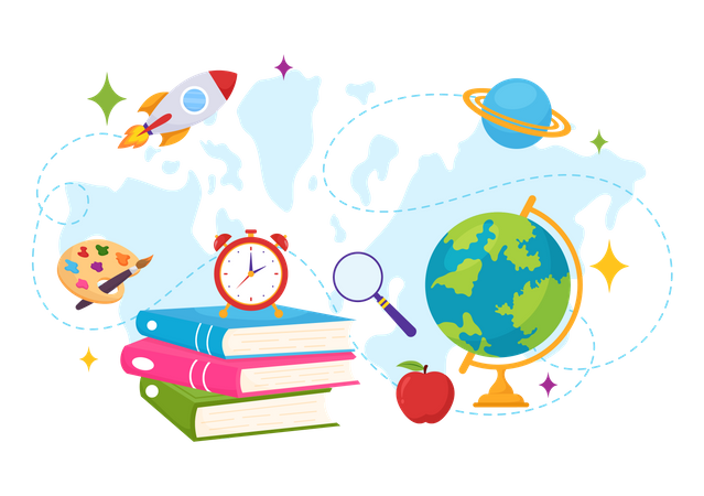 World Students Day  イラスト