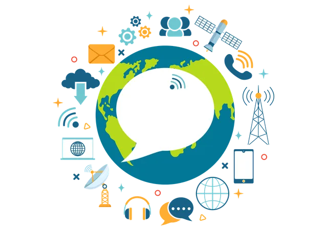 World Telecommunication and Information Society Day  Illustration