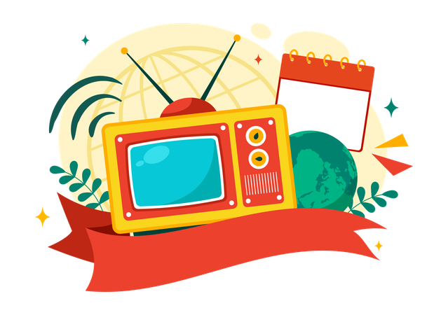 World Television Day  Illustration