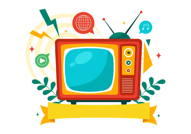 World Television Day  Illustration