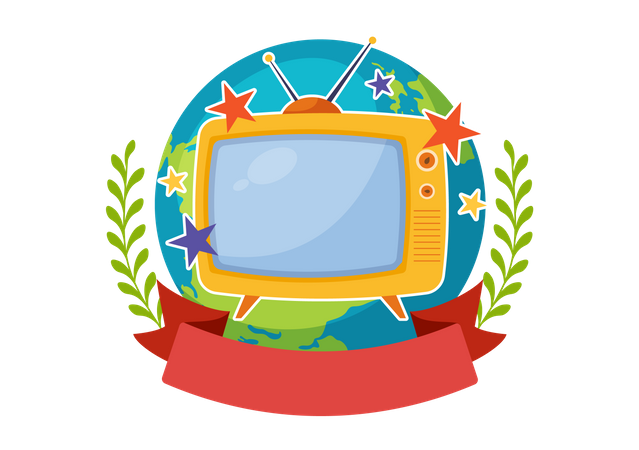 World Television Day  Illustration