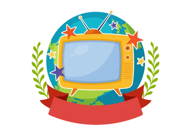 World Television Day  Illustration