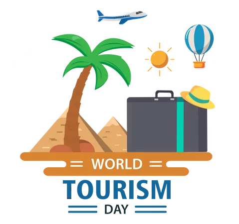 World Tourism Day Illustration