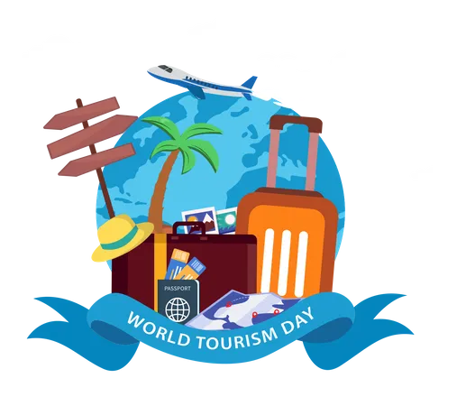 World Tourism Day  Illustration