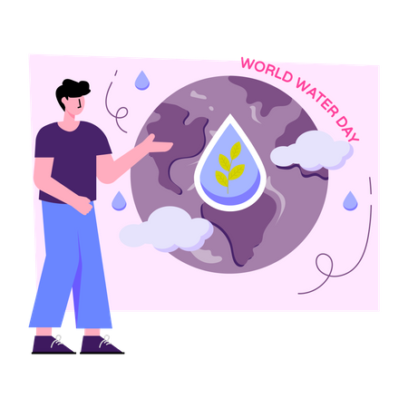 World Water Day Illustration