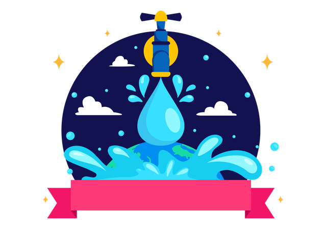 World Water Day  Illustration