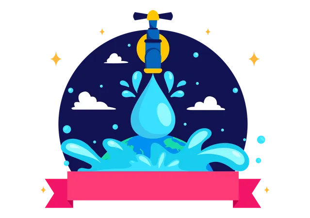 World Water Day  Illustration