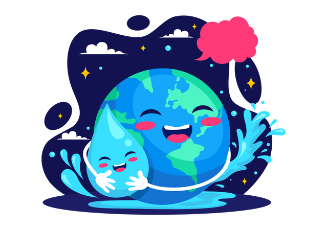 World Water Day  Illustration