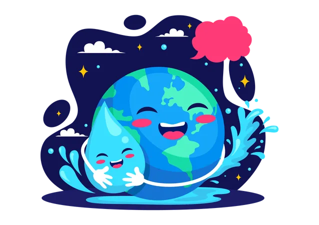 World Water Day  Illustration