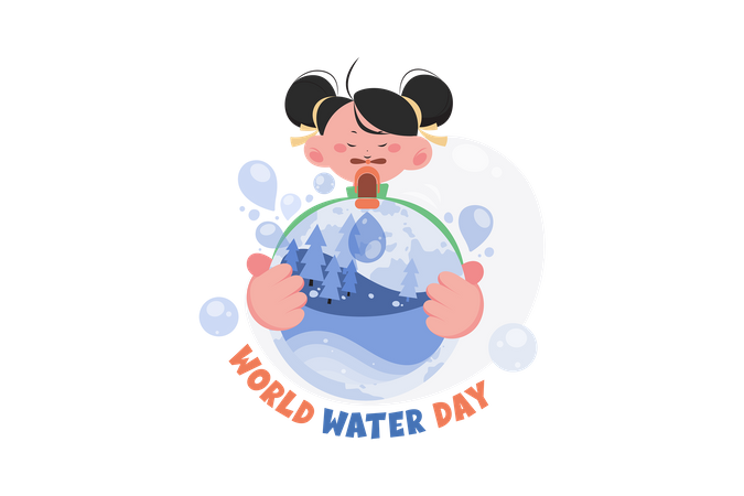 World Water Day  Illustration