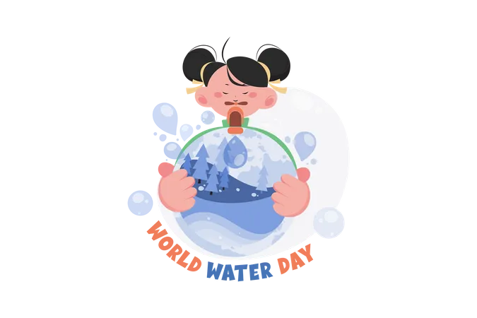 World Water Day  Illustration