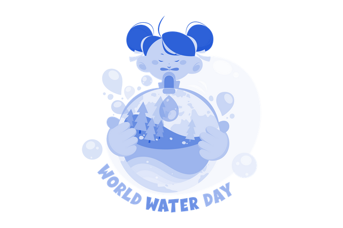 World Water Day  Illustration