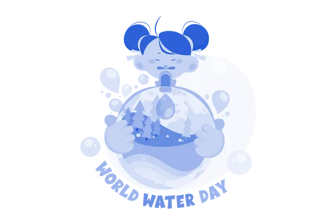 World Water Day  Illustration