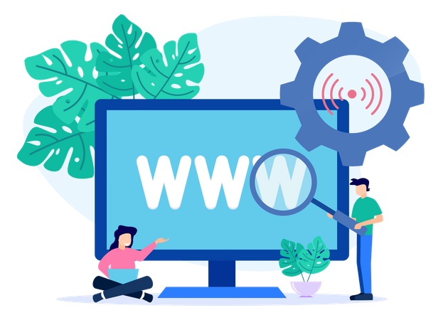 World wide web  Illustration