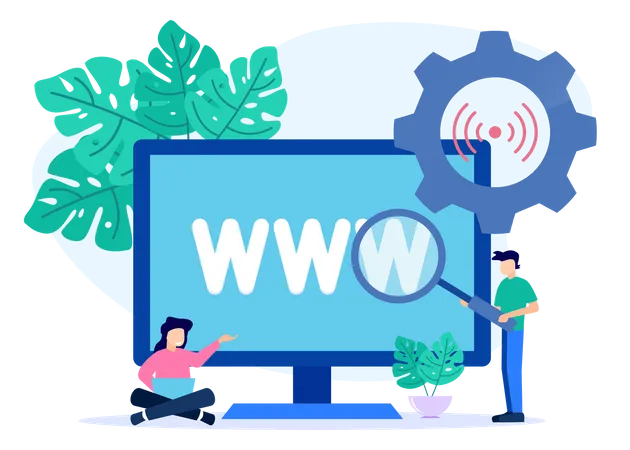 World wide web  Illustration