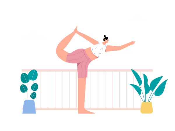 World Yoga Day Illustration
