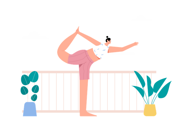 World Yoga Day  Illustration